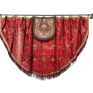 Appraisal: An Ecclesiastical Embroidered Cope Possibly th th Century with a