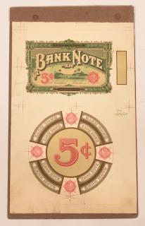 Appraisal: Rare complete set of original paper color proofs for Bank