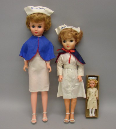 Appraisal: Lot of Miss Curity dolls HP in original box Vinyl