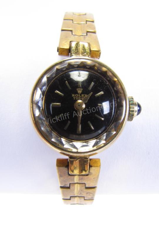 Appraisal: A rare vintage lady's Rolex Tudor wristwatch stainless and gold