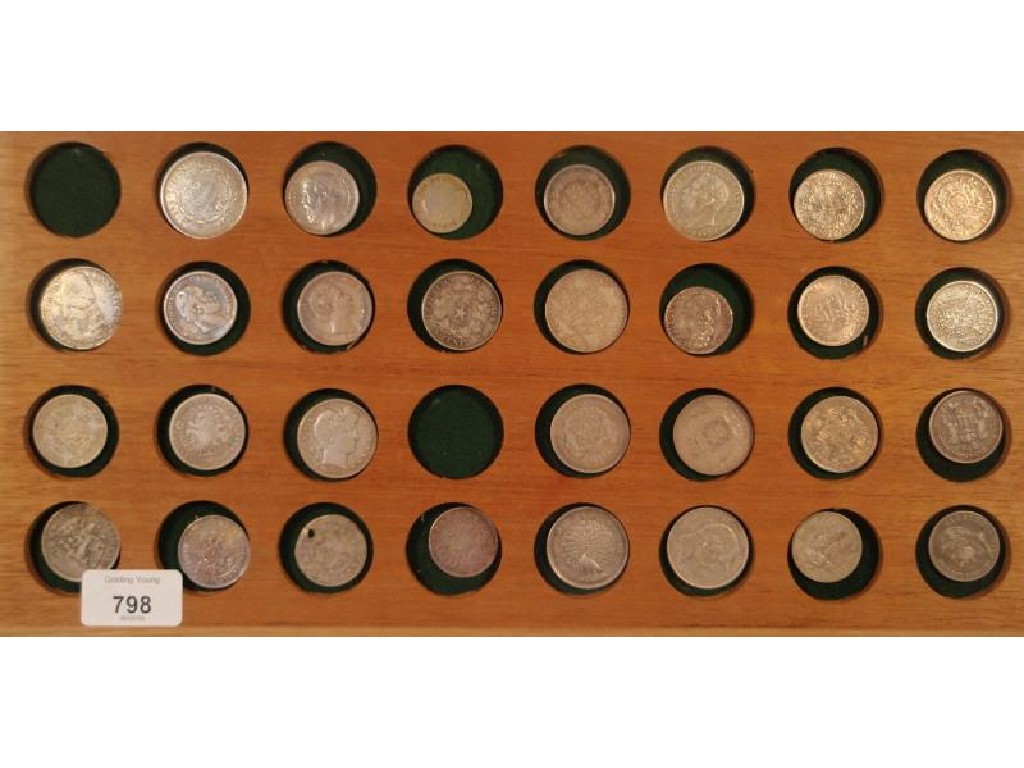 Appraisal: Assorted florin size silver coins