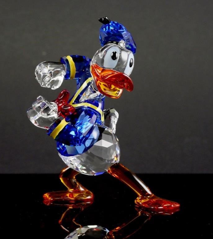 Appraisal: Retired Swarovski Disney Mickey and Friends - Donald Duck figurine