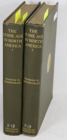 Appraisal: CLOTH BOUND VOLUME SET TITLED THE STONE AGE INNORTH AMERICA