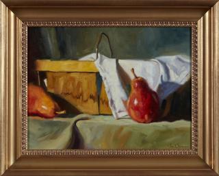 Appraisal: Barrie Van Osdell - South Carolina Still Life of Pears