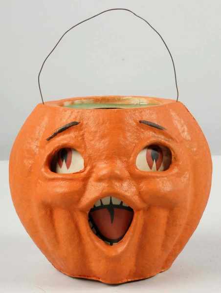 Appraisal: Paper Mache -Face Choir Boy Jack-O-Lantern Description Rare Original top