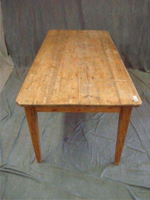 Appraisal: th Cent Pine Country Table From a Syosset home Dimensions