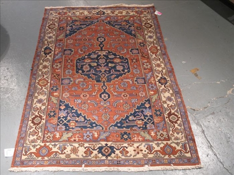 Appraisal: SUMAK RUG RETAIL ALLDER'S Original retail pounds - w ft