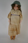 Appraisal: DOLL - bisque head doll circa Armand Marseille brown paperweight