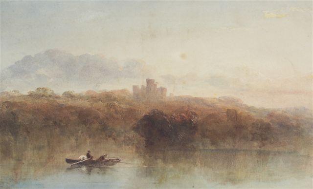 Appraisal: EDWARD TUCKER c - WINDERMERE WITH WRAY CASTLE BEYOND signed