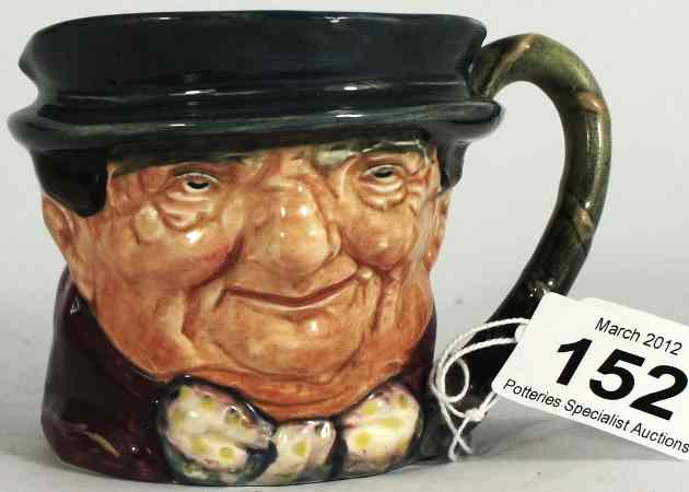 Appraisal: Royal Doulton Rare Tony Weller Small Character Jug with Souvenier