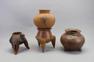 Appraisal: Lot of Pre Columbian Vessels Lot of Pre Columbian Vessels