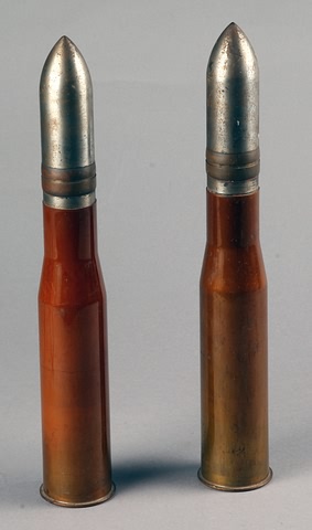 Appraisal: Pair of US mm M B shells both identically marked