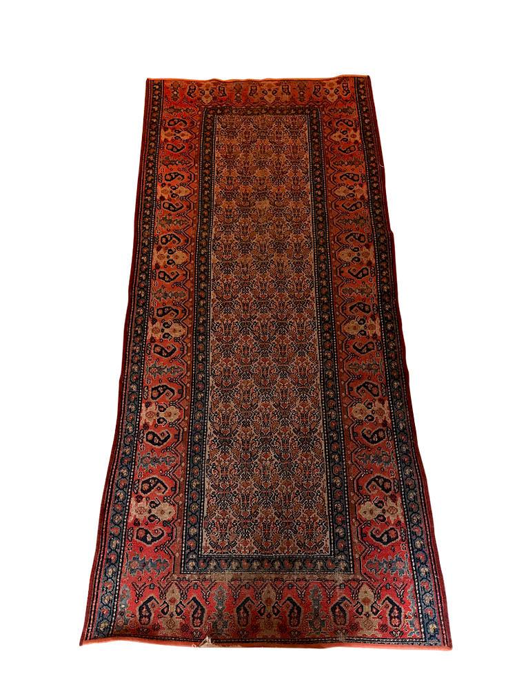 Appraisal: Hamadan Oriental Runner Hamadan Oriental Runner late th C x