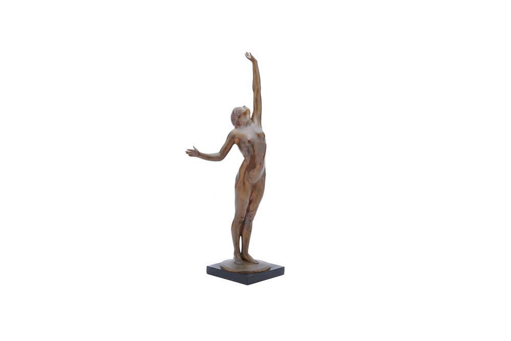 Appraisal: HARRIET WHITNEY FRISHMUTH American - The Star bronze inscribed Harriet