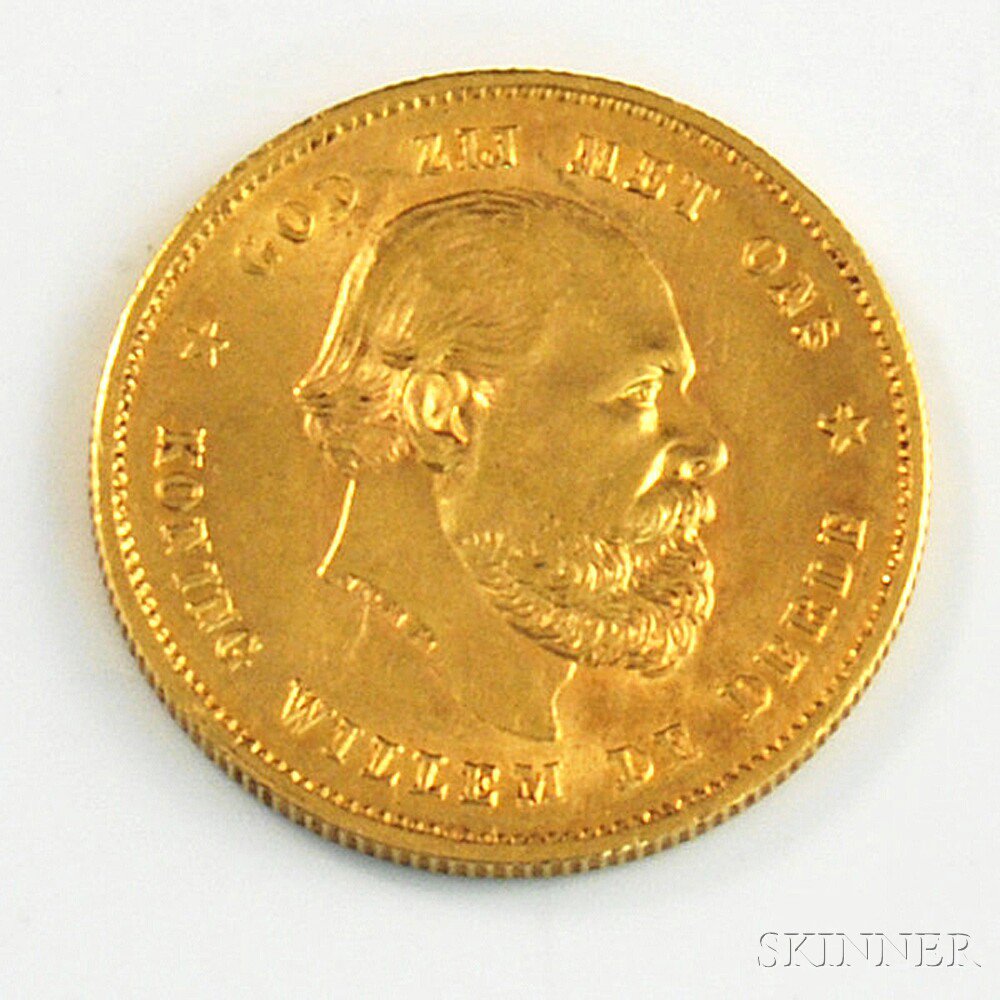 Appraisal: Netherlands Ten Gulden Gold Coin Estimate - The absence of