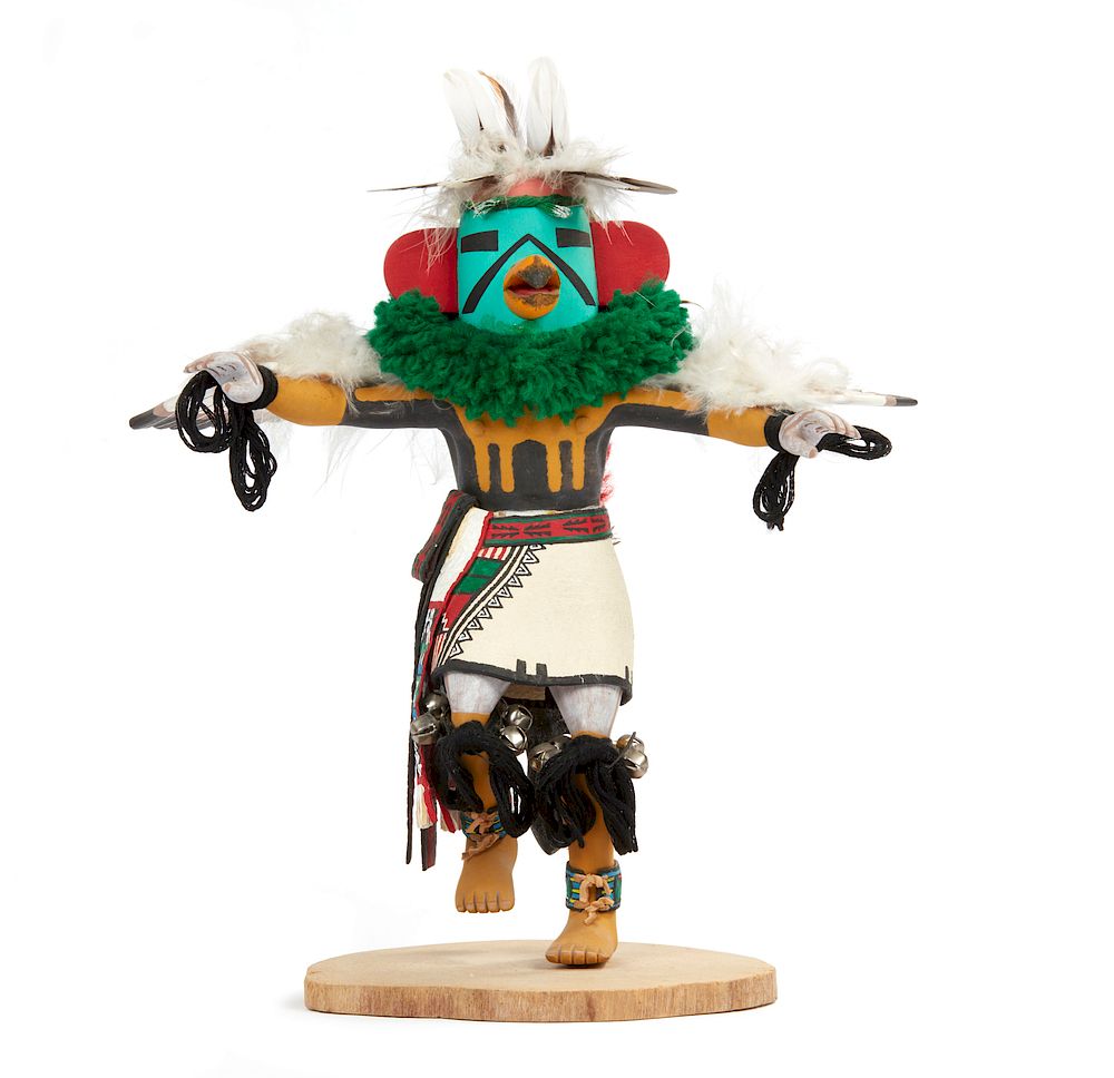 Appraisal: Hopi Eagle Kachina Kwahu by Howard Dennis Jr Hopi Eagle