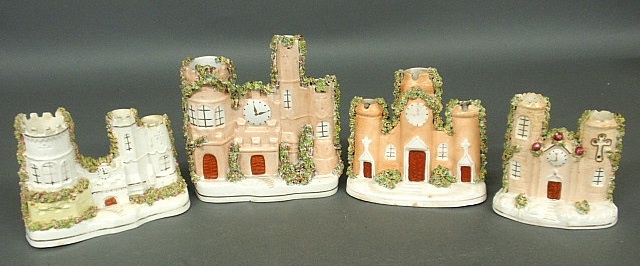 Appraisal: - Four Staffordshire castles c largest h x w x