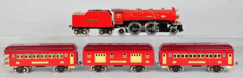 Appraisal: Lionel No E Fireball Standard Gauge Train Set Contemporary circa