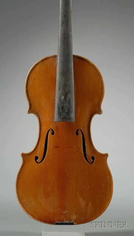 Appraisal: Modern Violin c labeled RAFFAELLO BOZZI FECE IN MILANO NEL