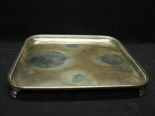 Appraisal: GARRARD English Edwardian Sterling Silver Tray Approx troy oz From