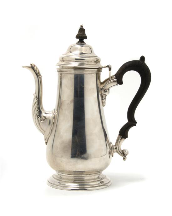 Appraisal: An American Sterling Silver Teapot Height inches