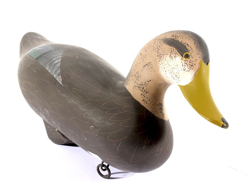 Appraisal: Black Duck Drake Decoy by Patrick Vicenti For your consideration