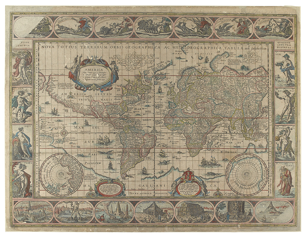 Appraisal: BLAEU WILLEM and JAN Nova Totius Terrarum Orbis Geographica ac