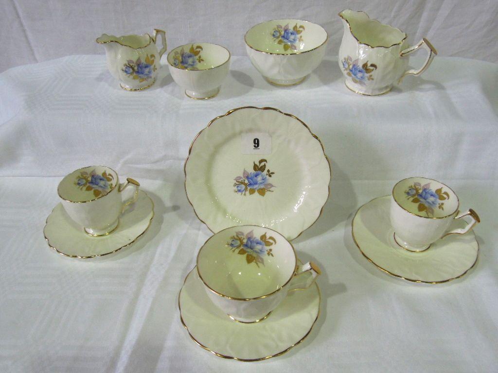 Appraisal: A collection of Aynsley white ground tea and coffee wares