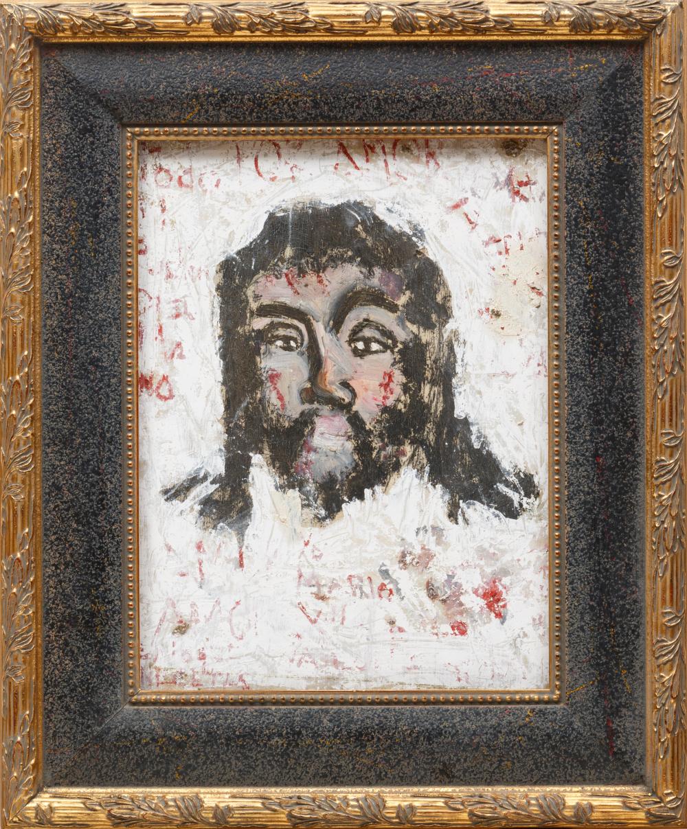 Appraisal: Mario Villa Nicaraguan Louisiana - The Veil of Veronica mixed