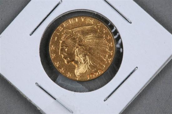 Appraisal: GOLD COIN dollar Indian head coin