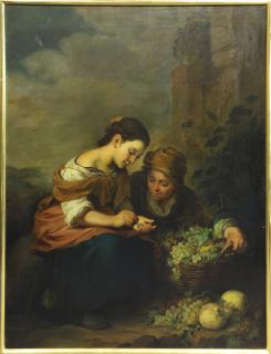 Appraisal: Painting Follower of Bartololme Esteban Murillo Follower of Bartololme Esteban