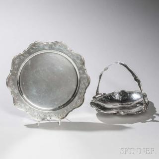 Appraisal: Two Pieces of Gorham Sterling Silver Hollowware Providence early th