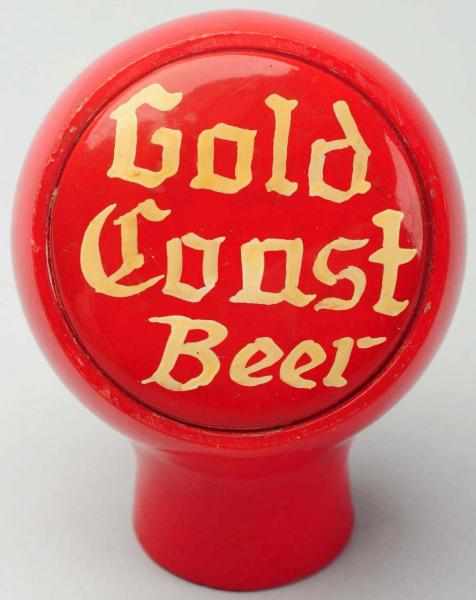 Appraisal: Gold Coast Beer Tap Knob Clean face with light wear