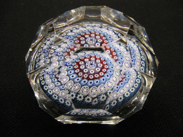 Appraisal: Whitefriars Art Glass Paperweight fine milifiori cane diameter signed and