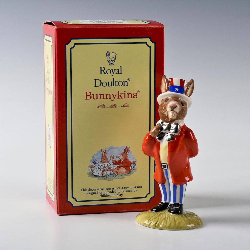 Appraisal: ROYAL DOULTON BUNNYKINS FIGURINE UNCLE SAM DB Special Edition of