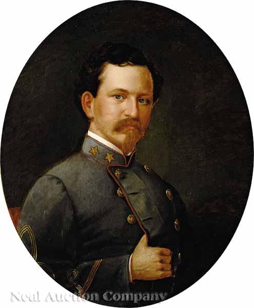 Appraisal: Attributed to Theodore Sydney Mo se Charleston Natchitoches - Lieutenant-Colonel