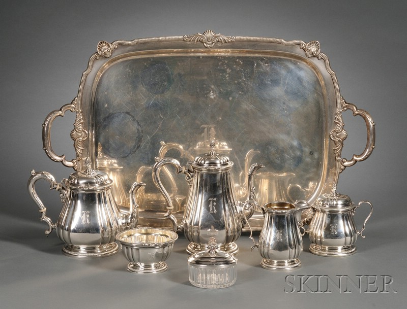 Appraisal: Six Piece International Sterling Whitehall Pattern Tea and Coffee Service