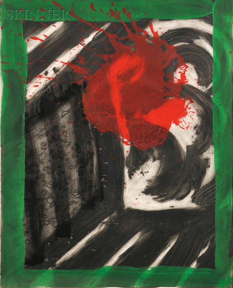 Appraisal: Howard Hodgkin British b In an Empty Room - edition