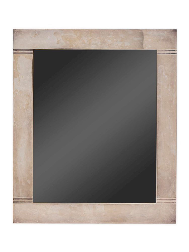 Appraisal: An Italian Silver Frame Height x inches An Italian Silver