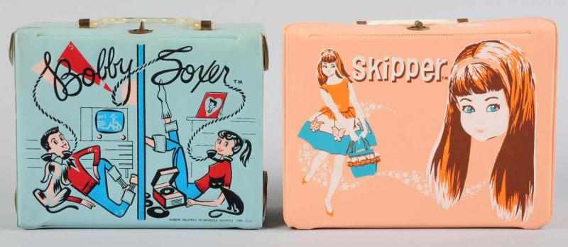 Appraisal: Lot of Teen-Themed Character Lunch Boxes Includes one Mattel Skipper