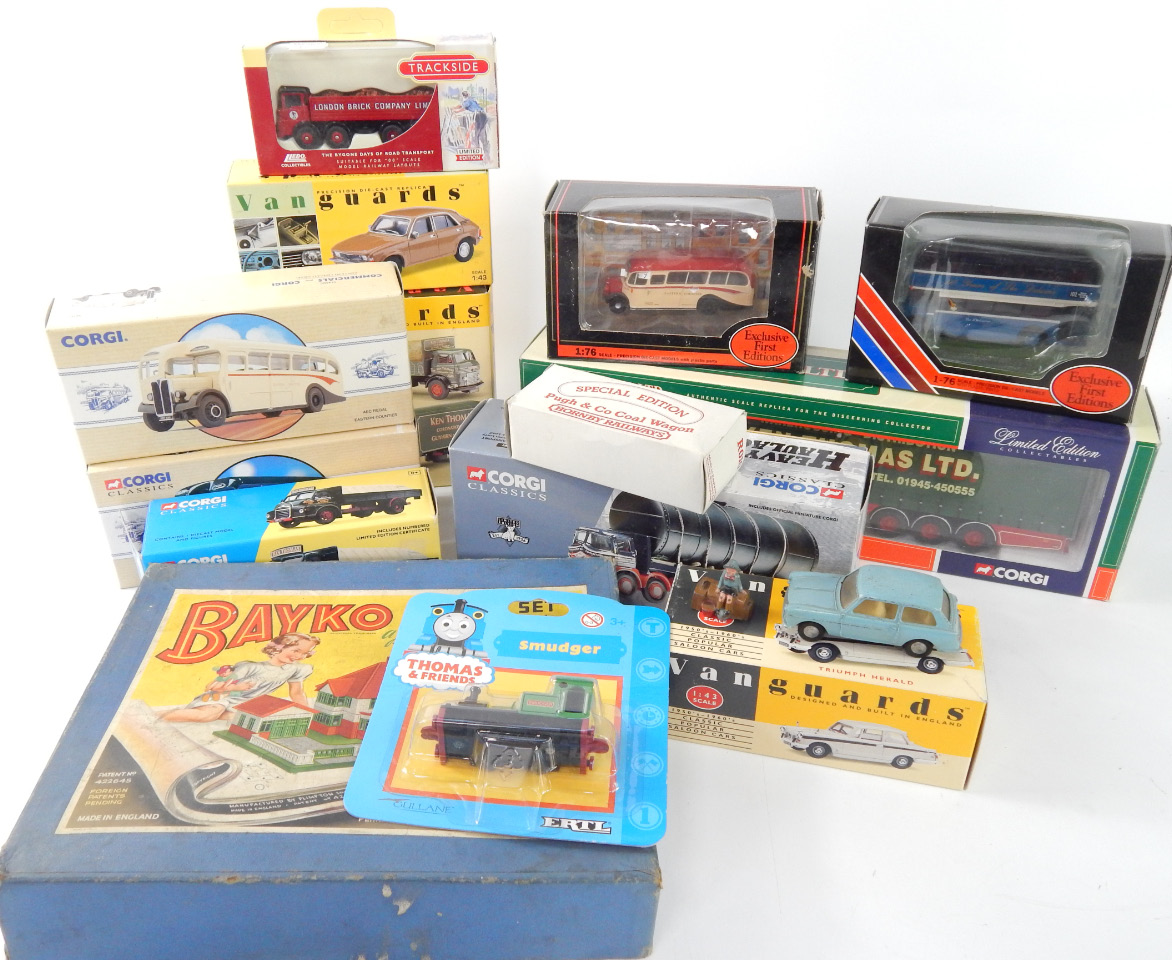 Appraisal: Vanguards die cast models original boxes and Corgi Classics and