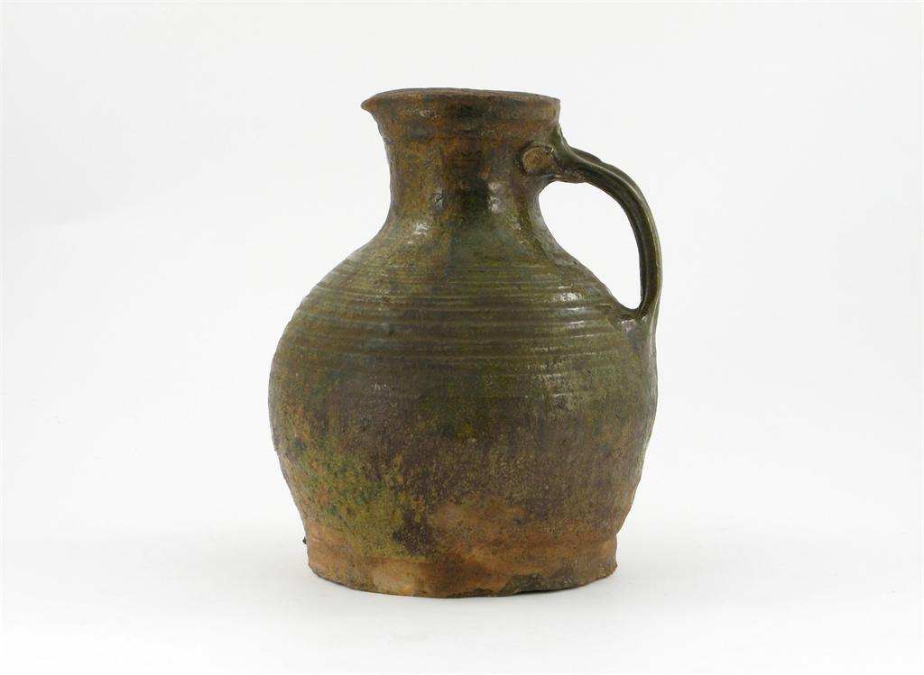 Appraisal: A large medieval pottery jug