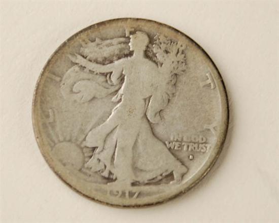 Appraisal: -S Obverse Walking Liberty Half Dollar