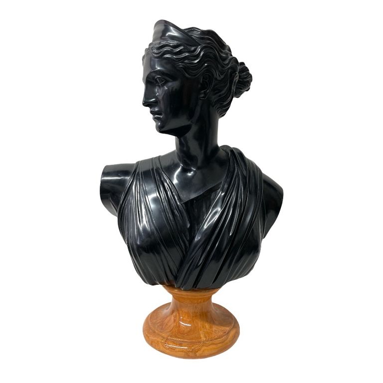 Appraisal: Roman Style Bust Ancient Roman bust reproduction It measures x