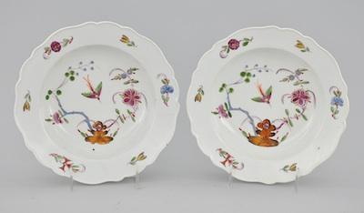 Appraisal: A Pair of Antique Meissen Dishes Marcolini Period ca -