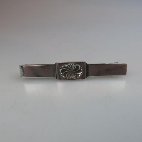 Appraisal: Georg Jensen Danish Sterling Silver Tie Bar A designer Henry