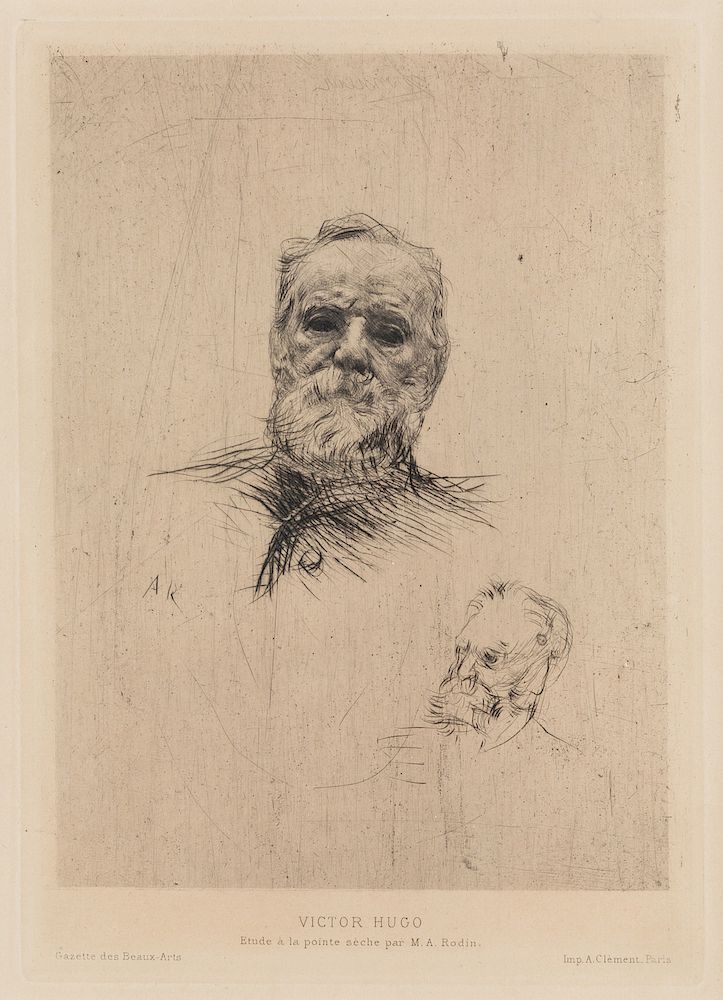 Appraisal: AUGUSTE RODIN FRENCH - AUGUSTE RODIN FRENCH - Victor Hugo