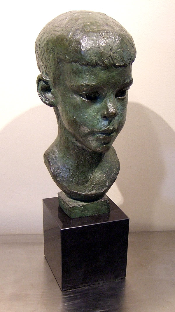 Appraisal: R Frazier American th century Head of a Boy c