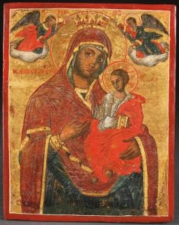 Appraisal: GREEK ICON OF THE MOTHER OF GOD A GREEK ICON