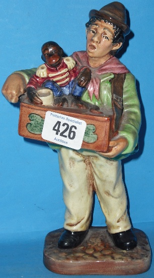 Appraisal: Royal Doulton Figure The Organ Grinder HN